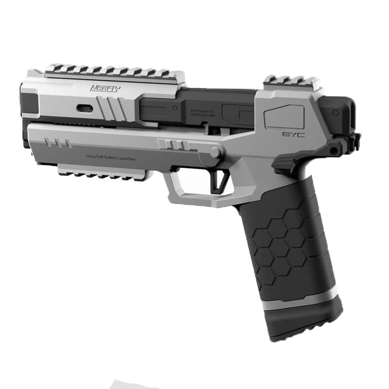 Cyberpunk 2077 Gecko 2.0 Dart Blaster - Manual Action Foam Dart Toy Gun for Nerf Battles, Cosplay & Collectibles - Perfect for Gaming Fans & Action Figure Enthusiasts