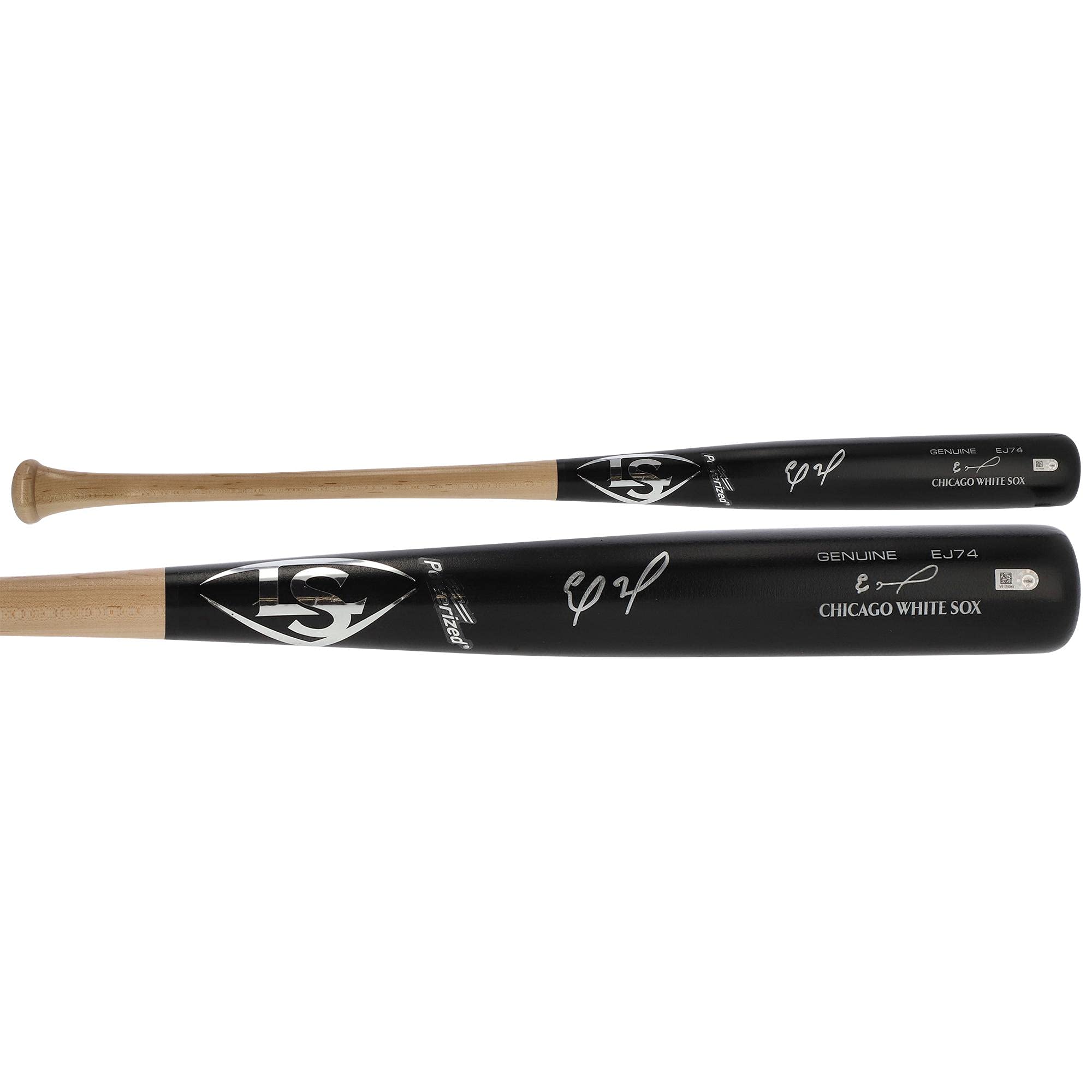 Eloy Jimenez Chicago White Sox Autographed Louisville Slugger Game Model Baseball Bat - Official MLB Licensed Collectible - Perfect for Sports Memorabilia Collections and Fan Cave Displays
