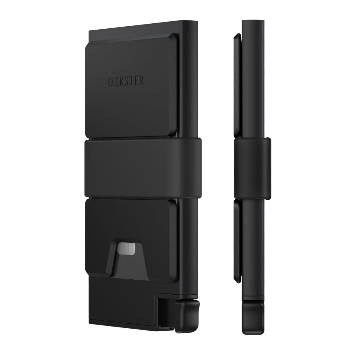 Ekster Aluminum Cardholder Wallet for Men - RFID Blocking Slim Metal Wallet with Push Button for Quick Access | Minimalist Front Pocket Wallet for Everyday Carry, Travel & Business | Durable Aluminum Card Holder for Credit Cards & IDs
