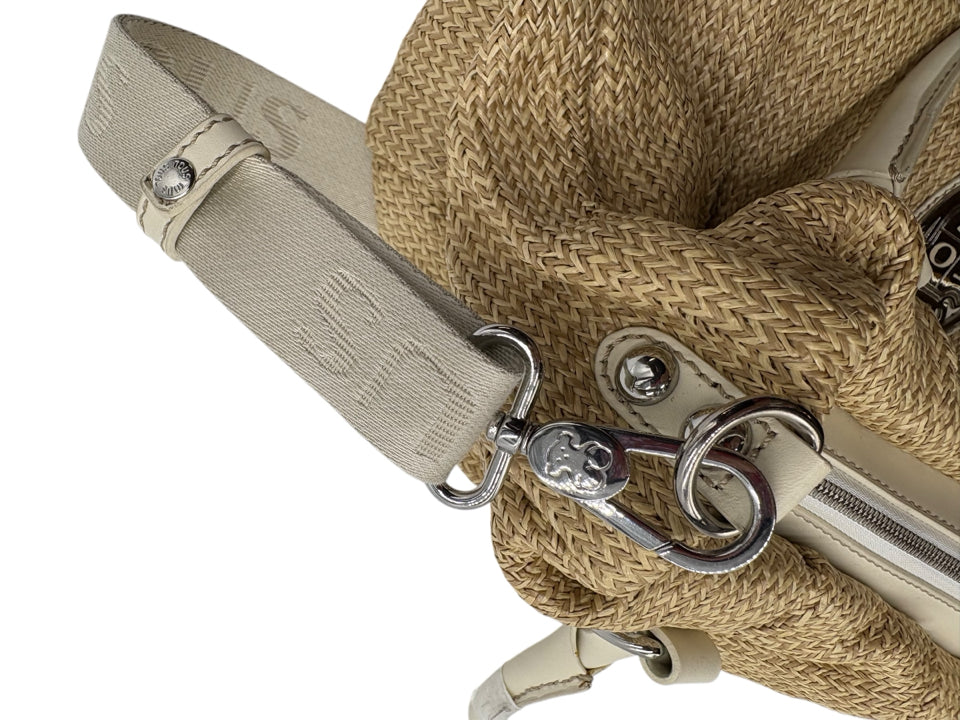 Eco-Friendly Tous Natural Woven Chevron Handbag for Women - Perfect for Beach, Shopping & Everyday Use