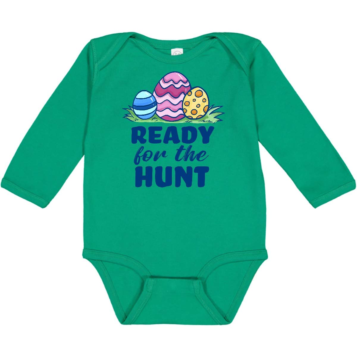 Easter Egg Hunt Pastel Long Sleeve Creeper for Baby Photo Shoots