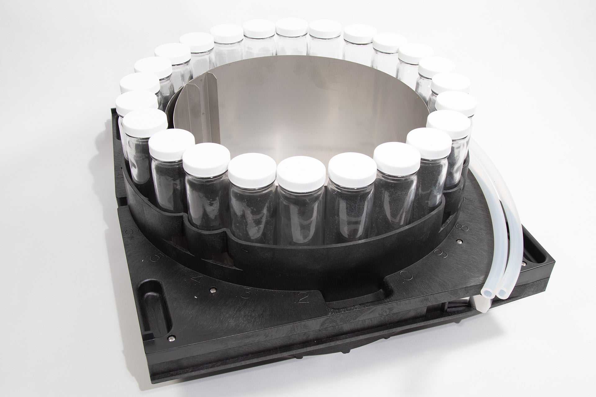 4700/5800 Refrigerated Sampler Glass Bottles - 24 Pack 350mL for Water & Beverage Sampling - Ideal for Lab Testing, Environmental Monitoring & Food Safety Analysis