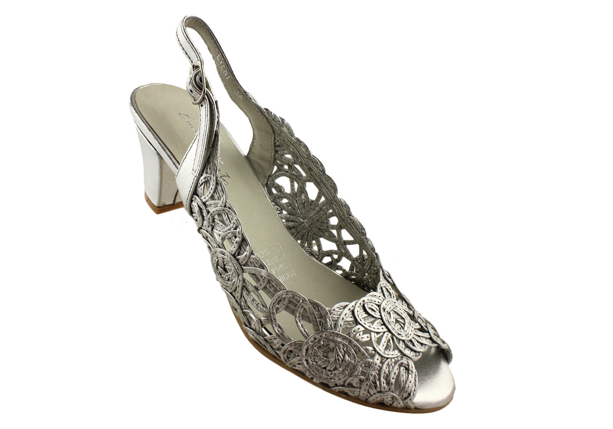 Emma Kate Women's Comfortable Mid Heel Dress Sandals - Perfect for Weddings, Parties & Formal Occasions