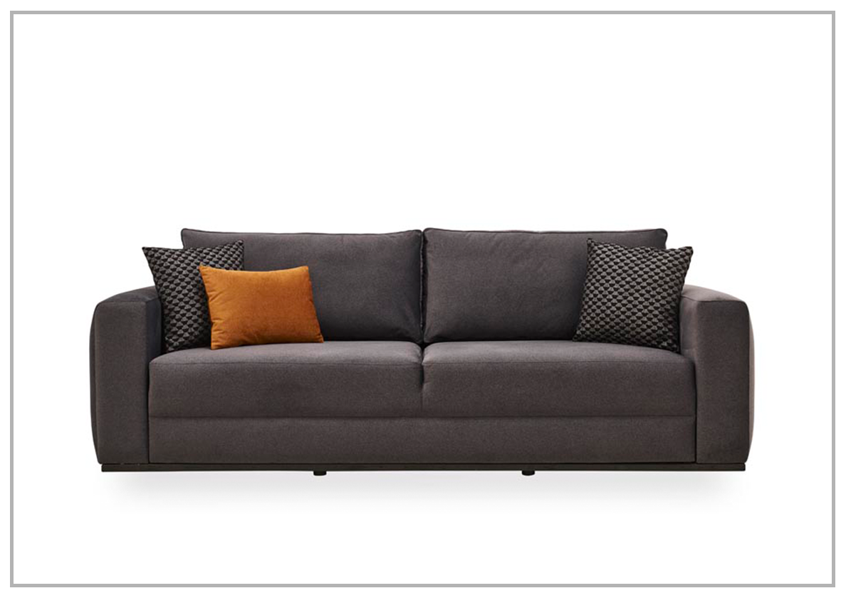 Enza Home Carino 3-Seater Full XL Convertible Sofa Bed with Hidden Storage | Modern Sleeper Sofa for Small Spaces, Guest Room & Apartment Living