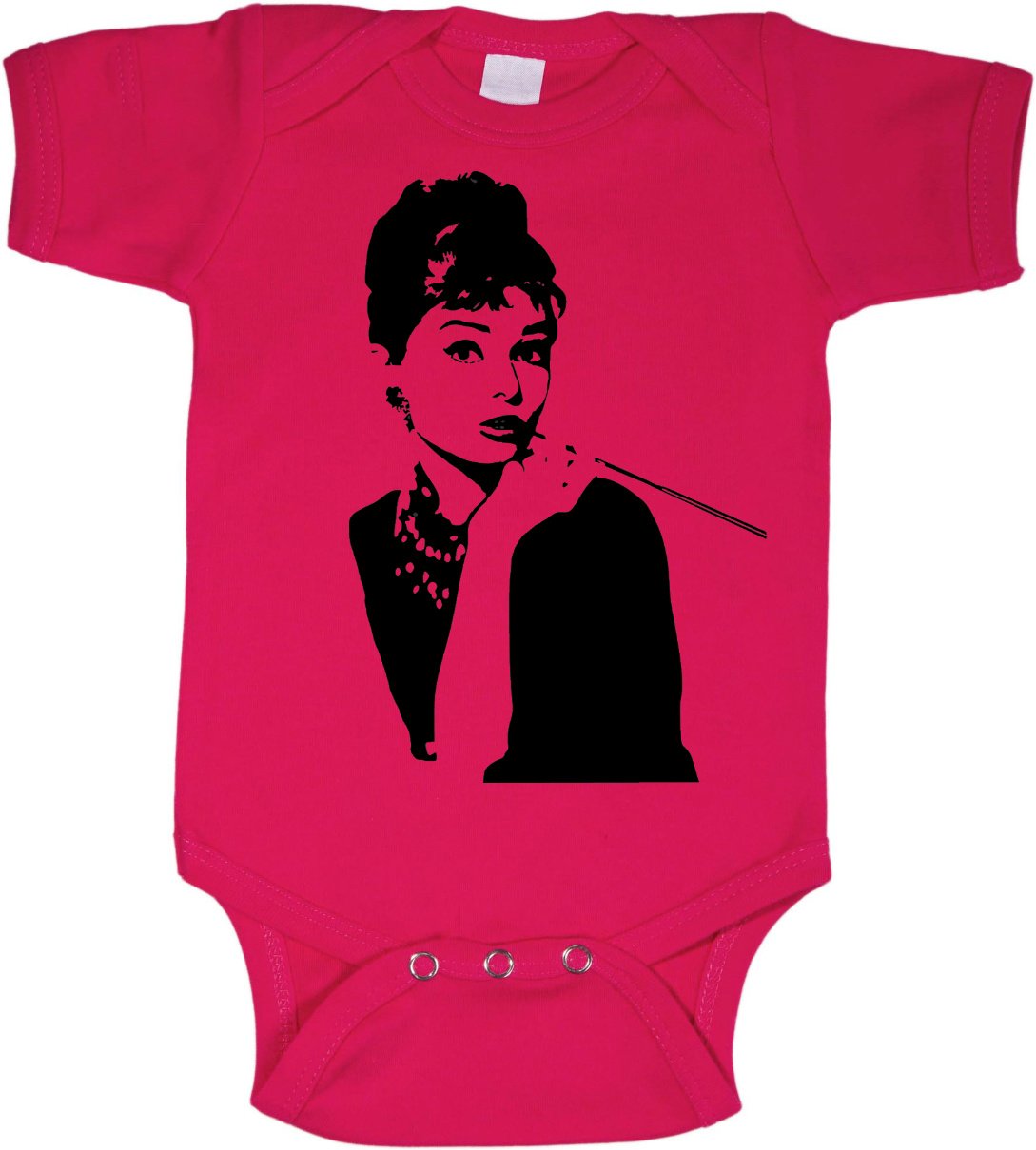 Audrey Hepburn Baby Shirt 12-18M - Cute Outfit for Photos