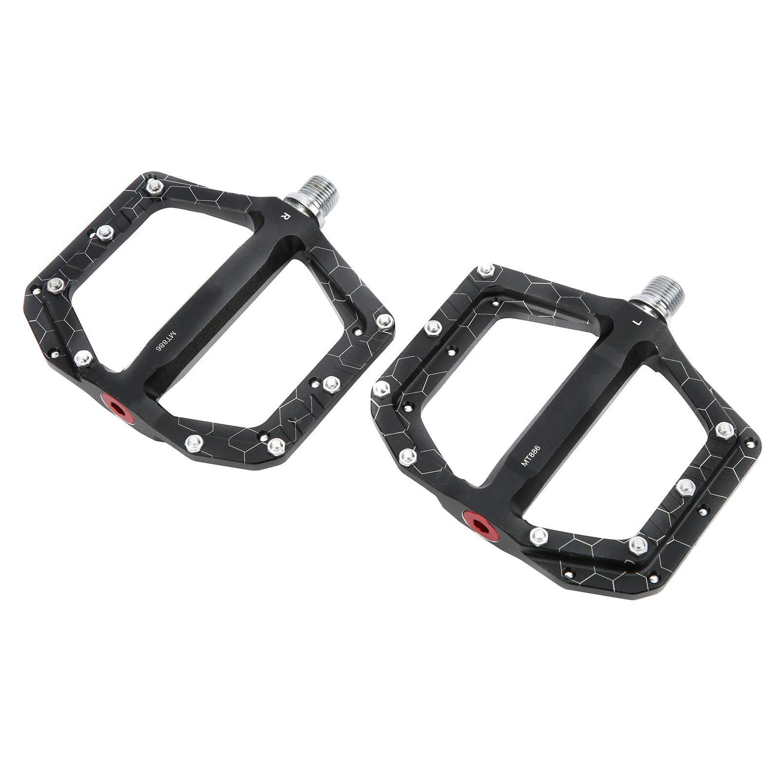 Lightweight Aluminum Alloy Road Bike Pedals - Durable Double-Sided Bicycle Pedals for Cycling & Racing | Perfect for Commuting, Mountain Biking & Road Cycling
