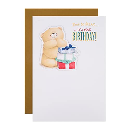 Birthday Card Relax Bear