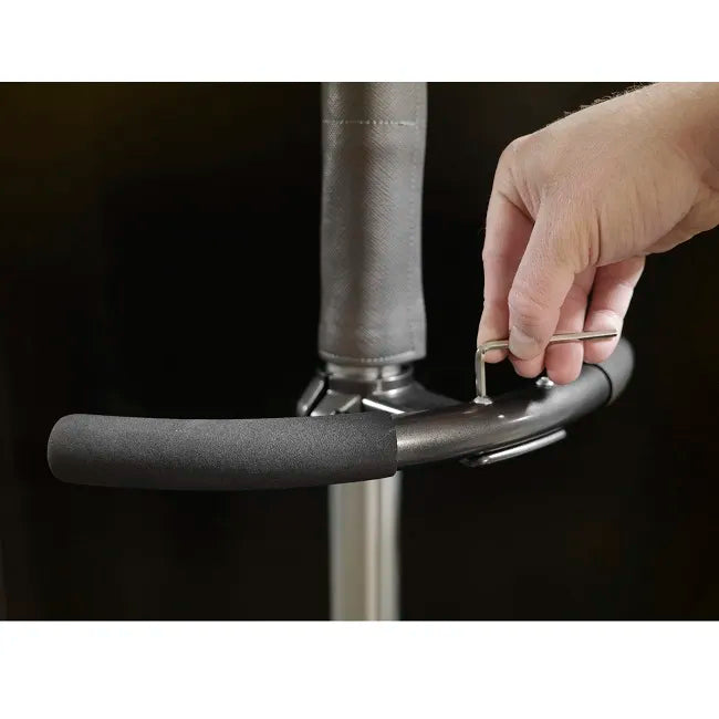 Signature Life Sure Stand Pole with 2 Handles - Adjustable Walking Cane for Seniors & Mobility Support - Ideal for Hiking, Travel & Daily Use