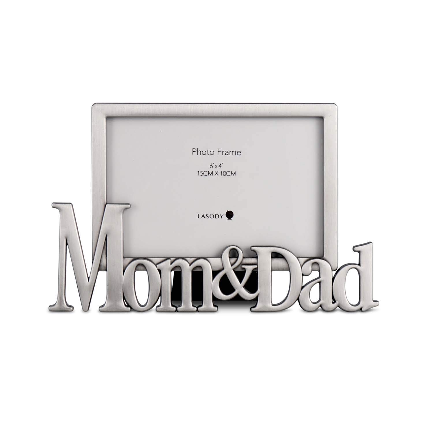 LASODY Elegant Picture Frame for Mom and Dad - Perfect Mother's Day Gift, Father's Day Gift, Birthday Gift - Ideal for Home Decor, Office Desk & Family Photo Display