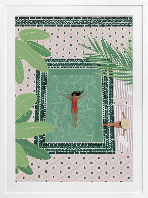 Carefree Callie Framed Art Print - Vibrant Wall Decor for Living Room, Bedroom & Office - Perfect Home & Gift Idea