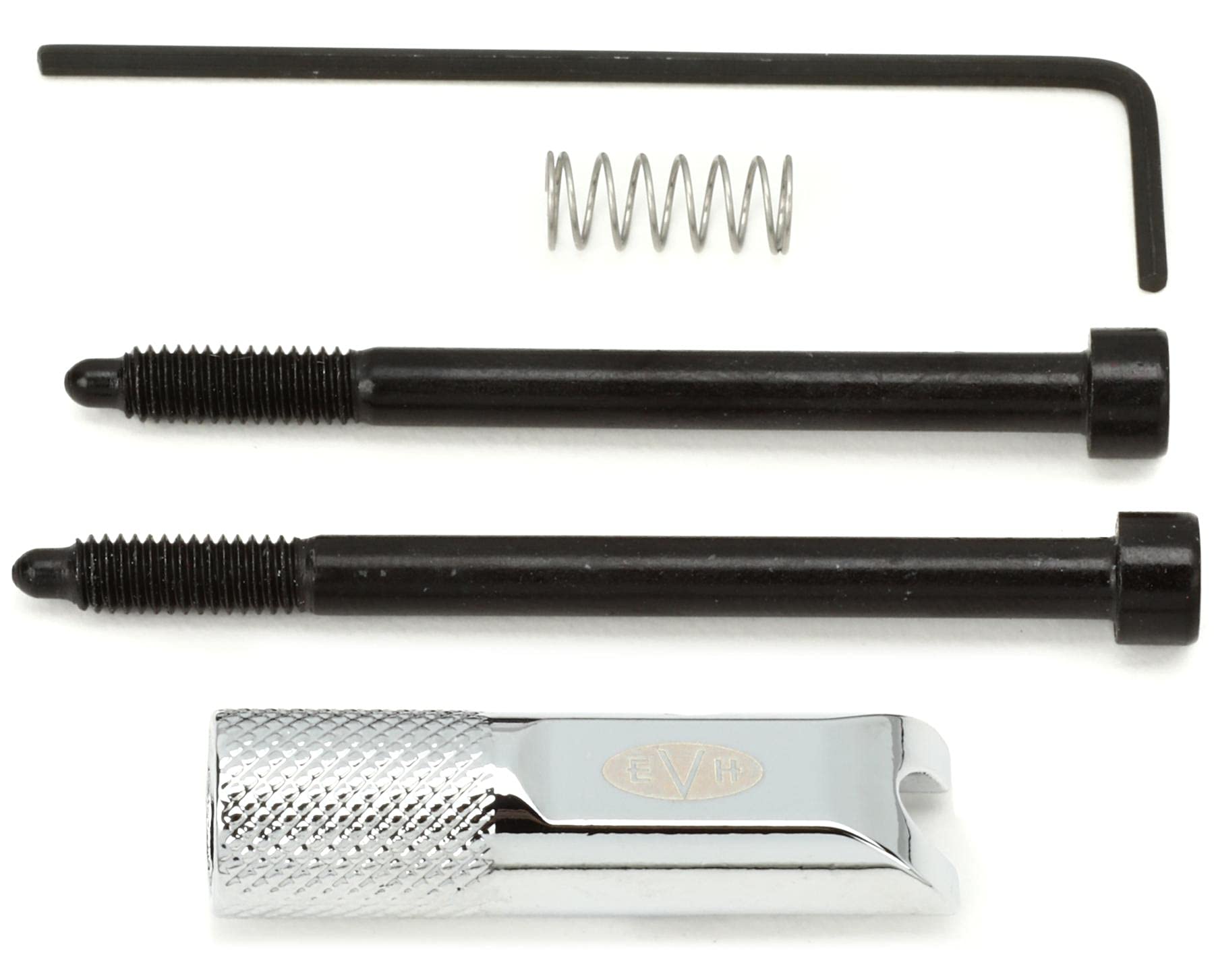 Fender EVH D-Tuna Drop D Tuning System - Chrome Guitar Accessory for Electric Guitars | Perfect for Quick Tuning Changes During Live Performances & Studio Sessions