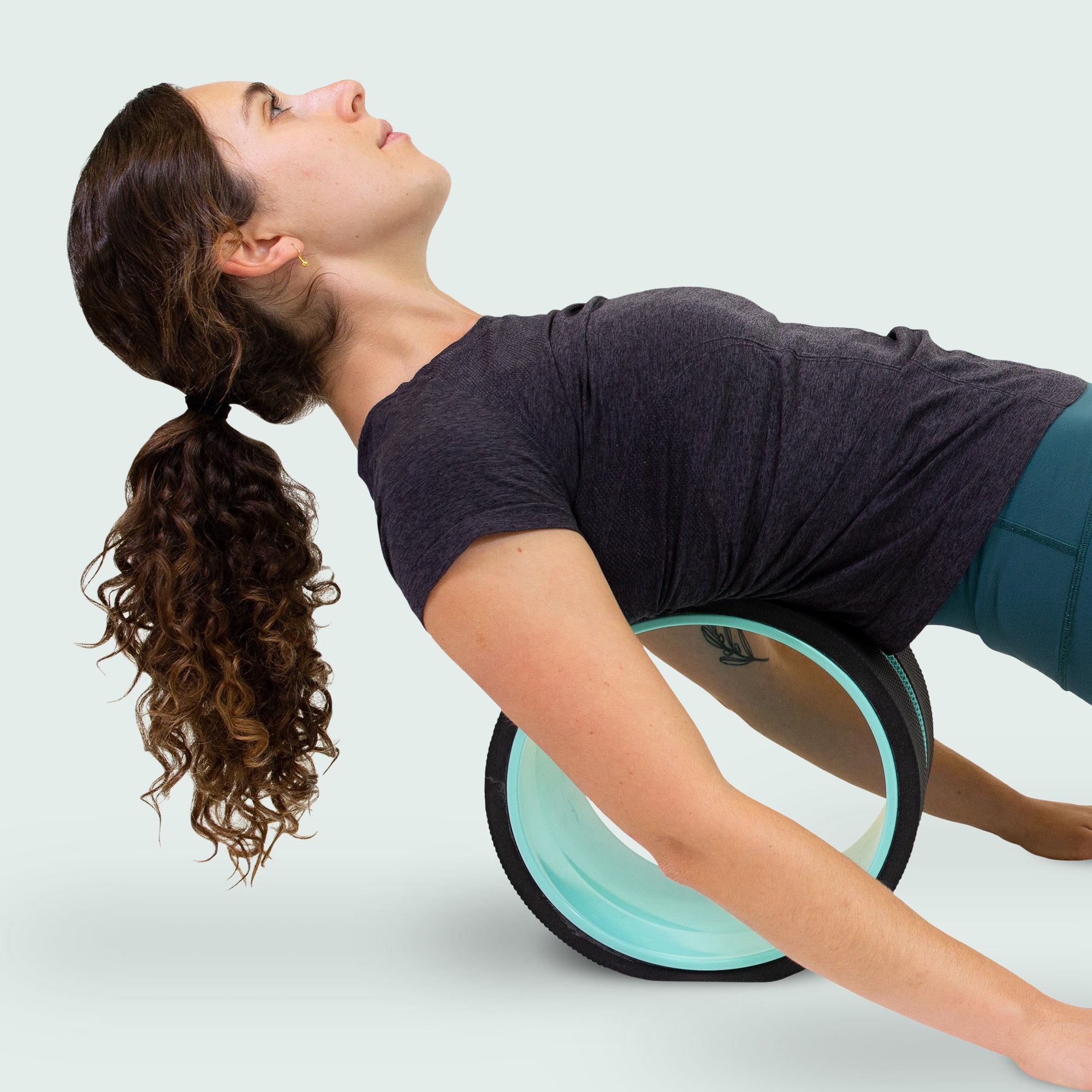Chirp Wheel XL - Premium Back Pain Relief & Posture Corrector for Neck, Shoulder & Spine - Super Comfortable Foam Roller for Yoga, Physical Therapy & Home Workouts