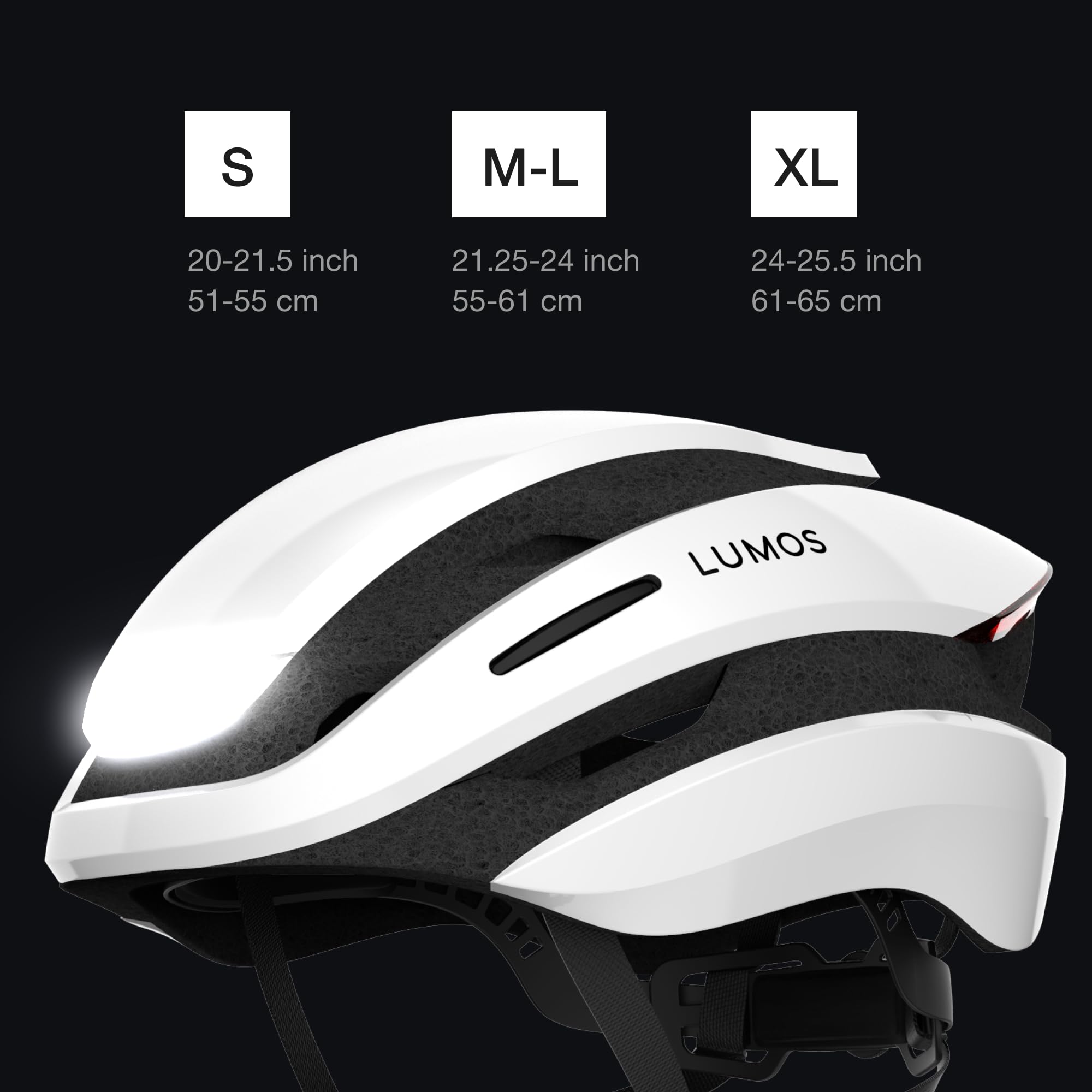 Lumos Ultra Smart Bike Helmet - Adjustable LED Safety Helmet with Turn Signals & Brake Light for Cycling - Lightweight Adult Bicycle Helmet for Men & Women - Perfect for Commuting, Night Riding & Urban Cycling