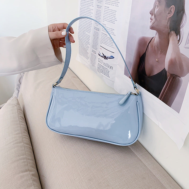 Vegan Leather Crossbody Bag - Oil Waxed Small Underarm Tote for Women | Perfect for Everyday Use, Travel & Shopping