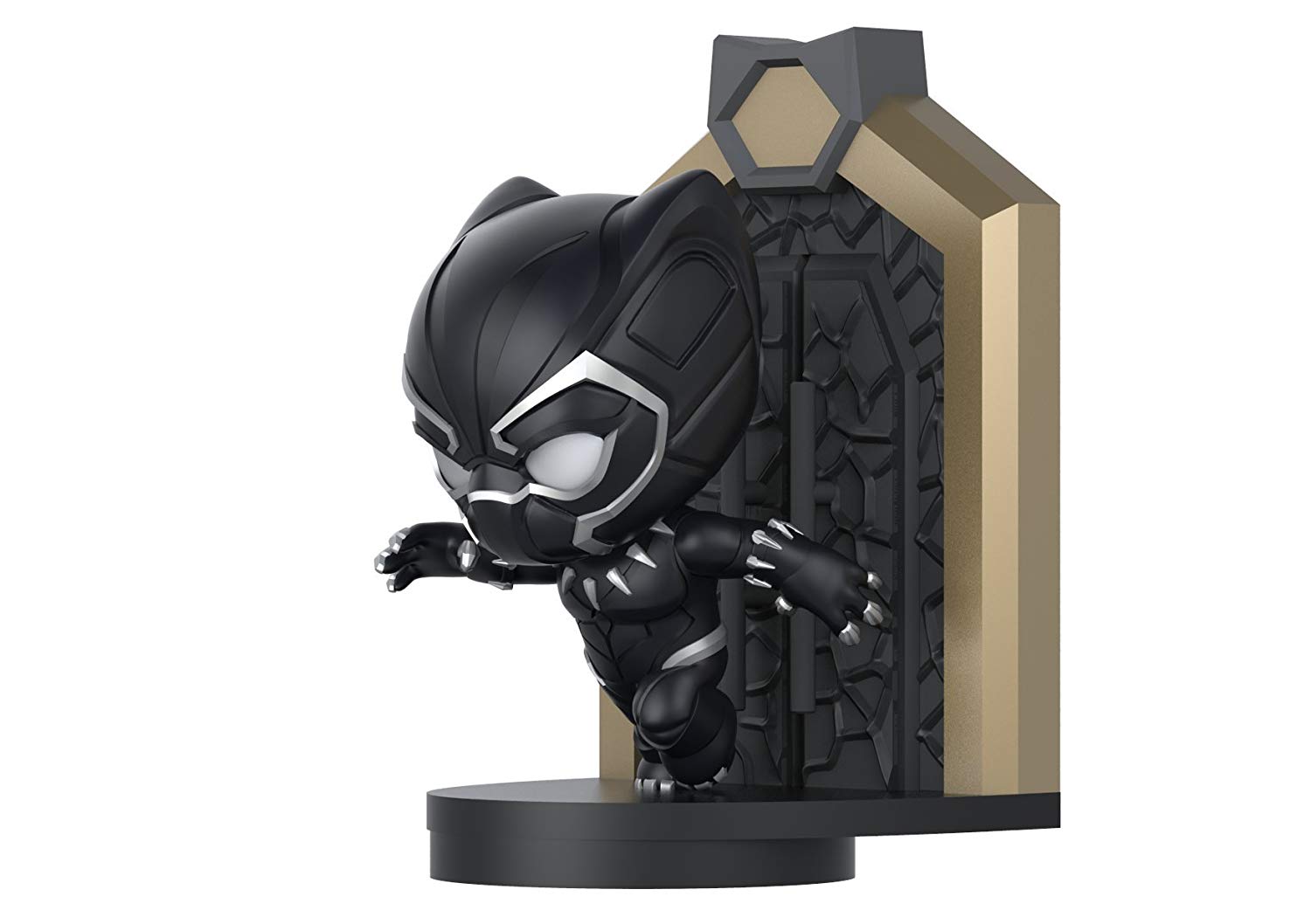 Comicave Studios Podz Black Panther Dual Function Action Figure & Storage Container - Perfect for Collectors, Display, and Organizing Small Items