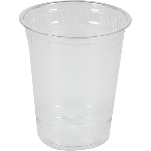 24 oz. Clear Plastic PET Cups - 600 Pack with LKC16/24 Lids | Durable Disposable Drinkware for Parties, Restaurants & Catering Events
