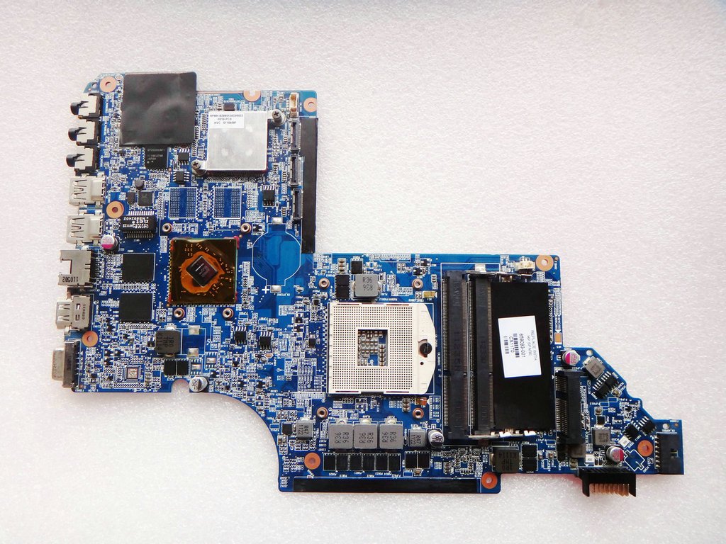 HP DV7 DV7-6000 Laptop Motherboard DV7T-6100 Notebook HM65 6490/1G - 100% Tested & Compatible Replacement Part for HP Pavilion DV7 Series - Perfect for Laptop Repair and Upgrades