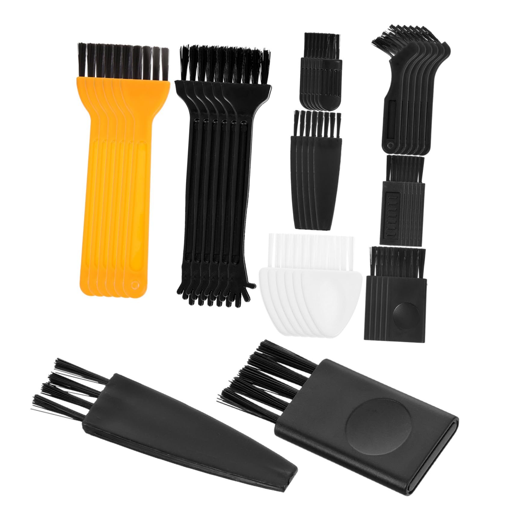 FRCOLOR 144 Pcs Hair Removal Kit - Razor Brush, Shaving Cream, Trimmer Bottle & Detangling Brush for Smooth Skin & Hair Care | Perfect for Home Grooming, Salon Use & Pet Cleaning