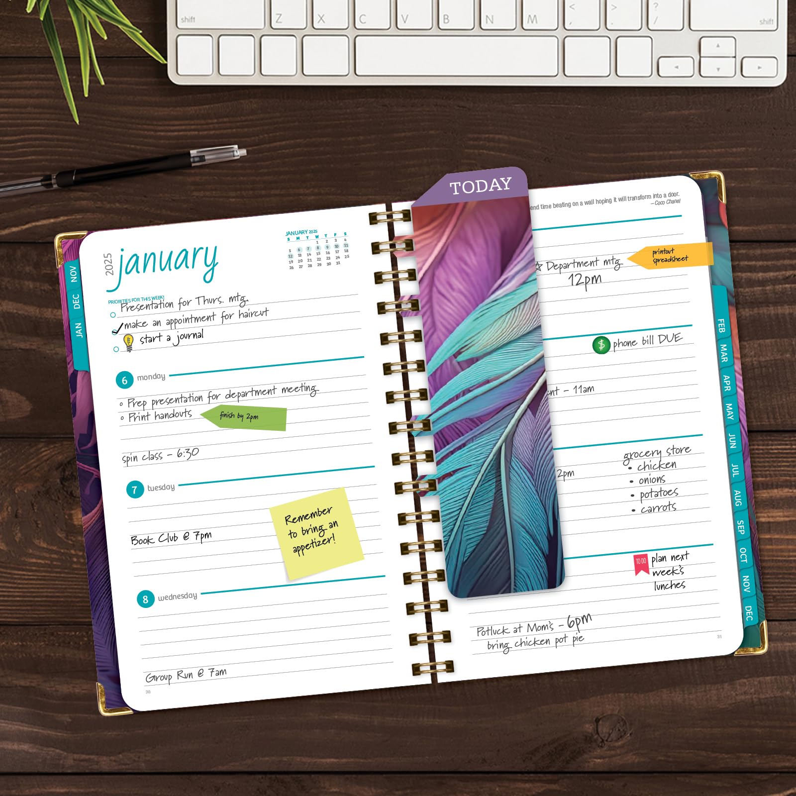 2025 Hardcover Planner 5.5