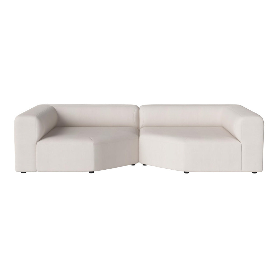 Angle 2 Seater Sofa - Modern Loveseat for Small Spaces | Perfect for Apartments, Living Rooms & Cozy Home Decor