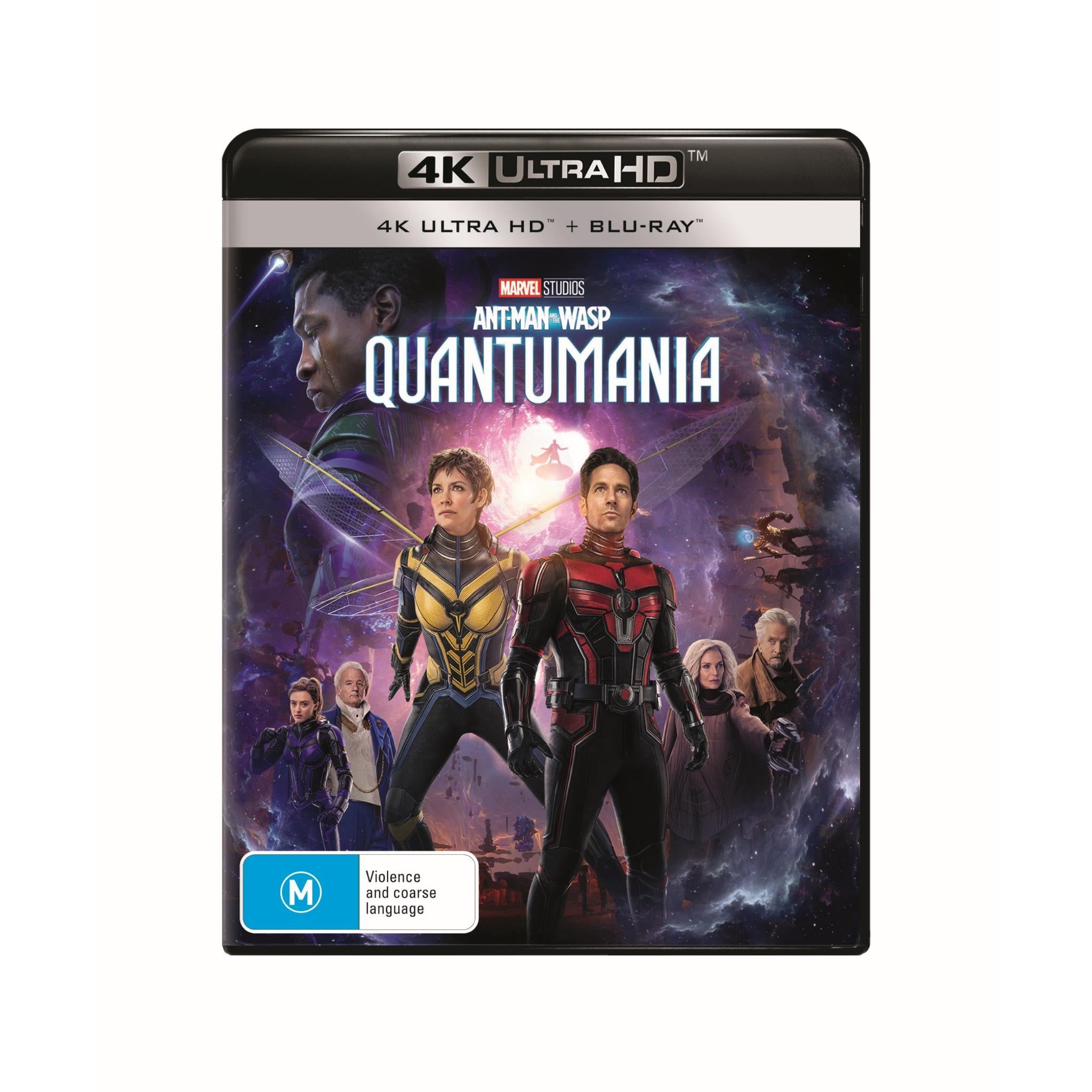 Ant Man & The Wasp: Quantumania Marvel Movie - Action, Adventure, Sci-Fi Film for Marvel Fans - Perfect for Movie Nights & Superhero Collections