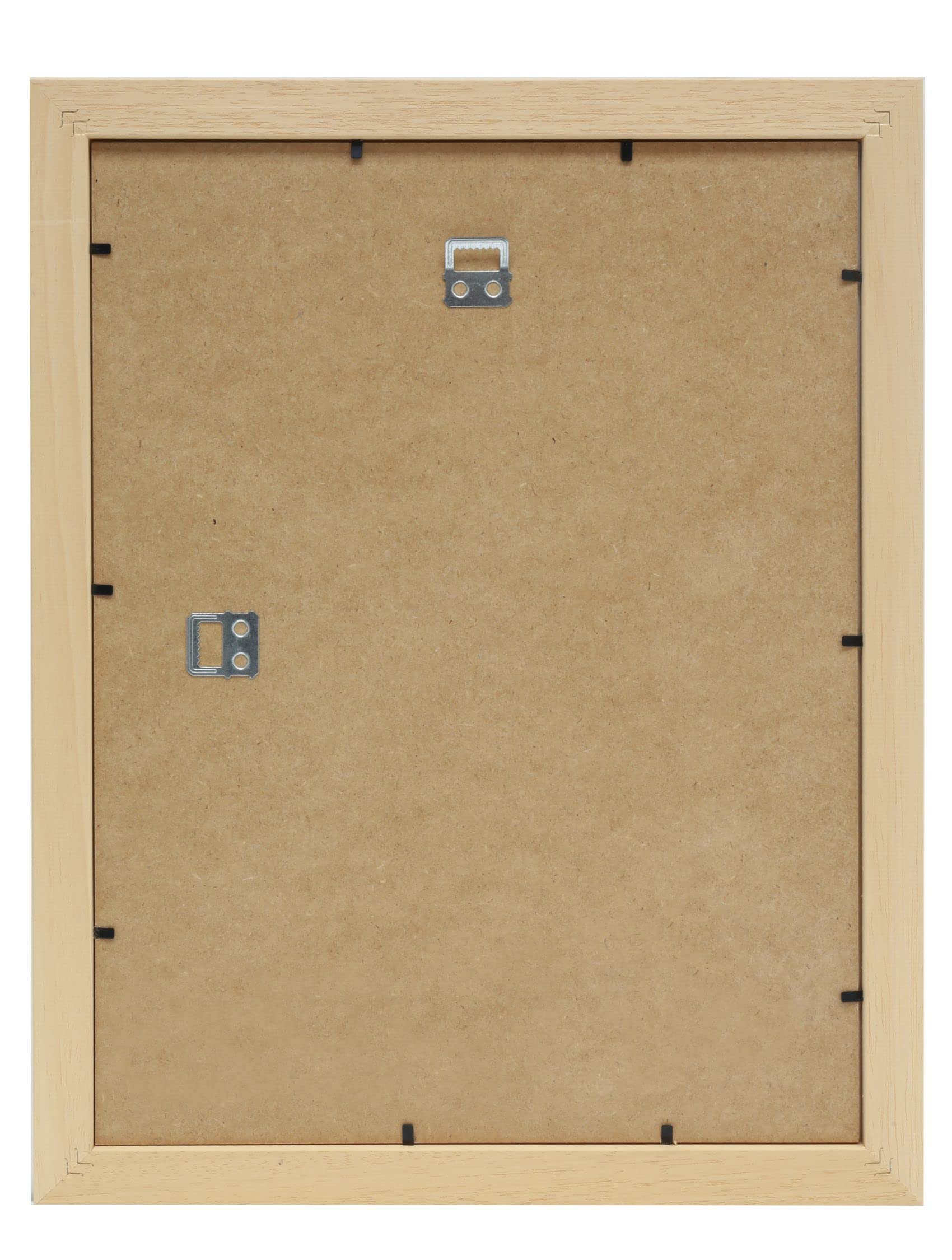Premium Taupe Wooden Picture Frame 30x40 cm - Classic Home Decor for Wall Art, Photos, and Certificates - Perfect for Living Room, Bedroom, or Office Display