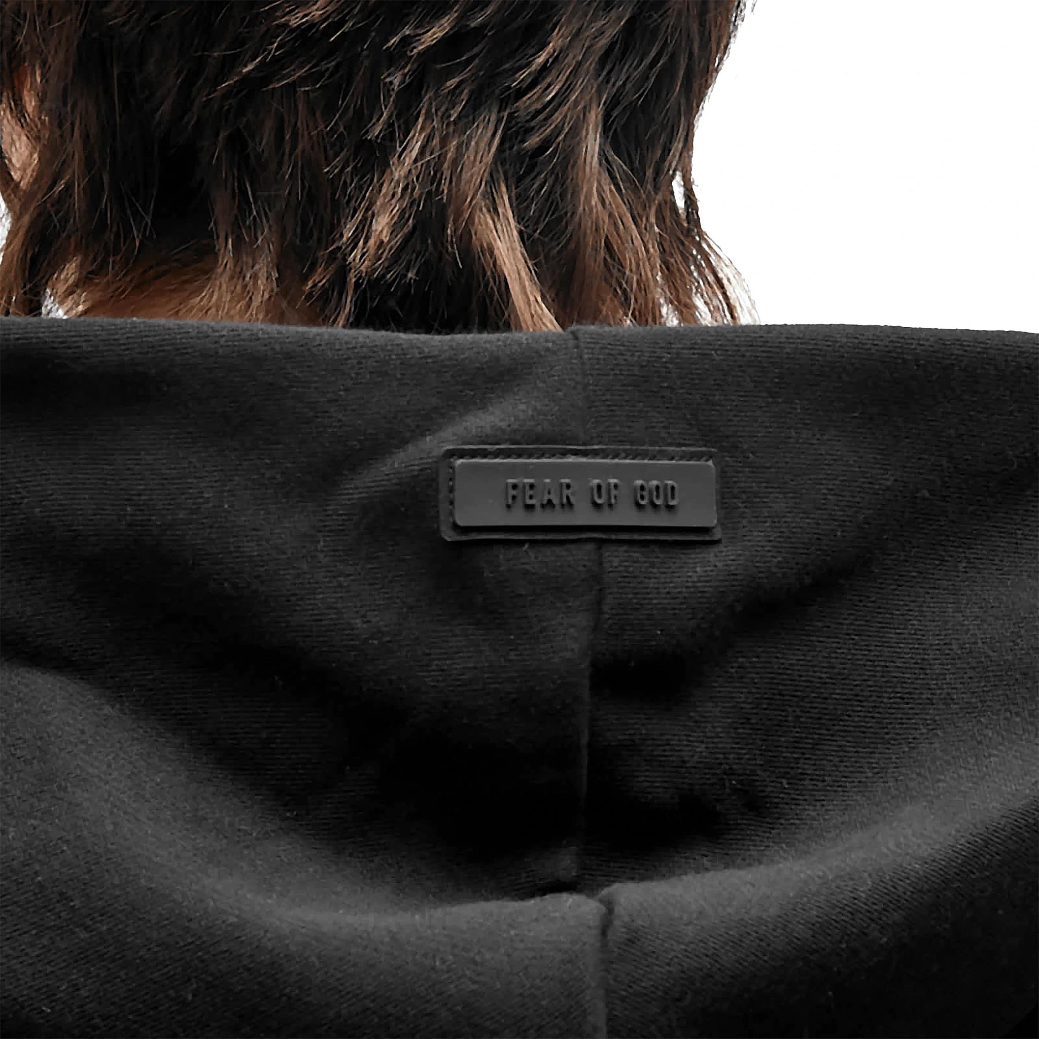 Fear Of God Essentials Jet Black Hoodie (FW23) - Premium Cotton Streetwear Pullover for Men | Casual Wear, Layering & Urban Fashion