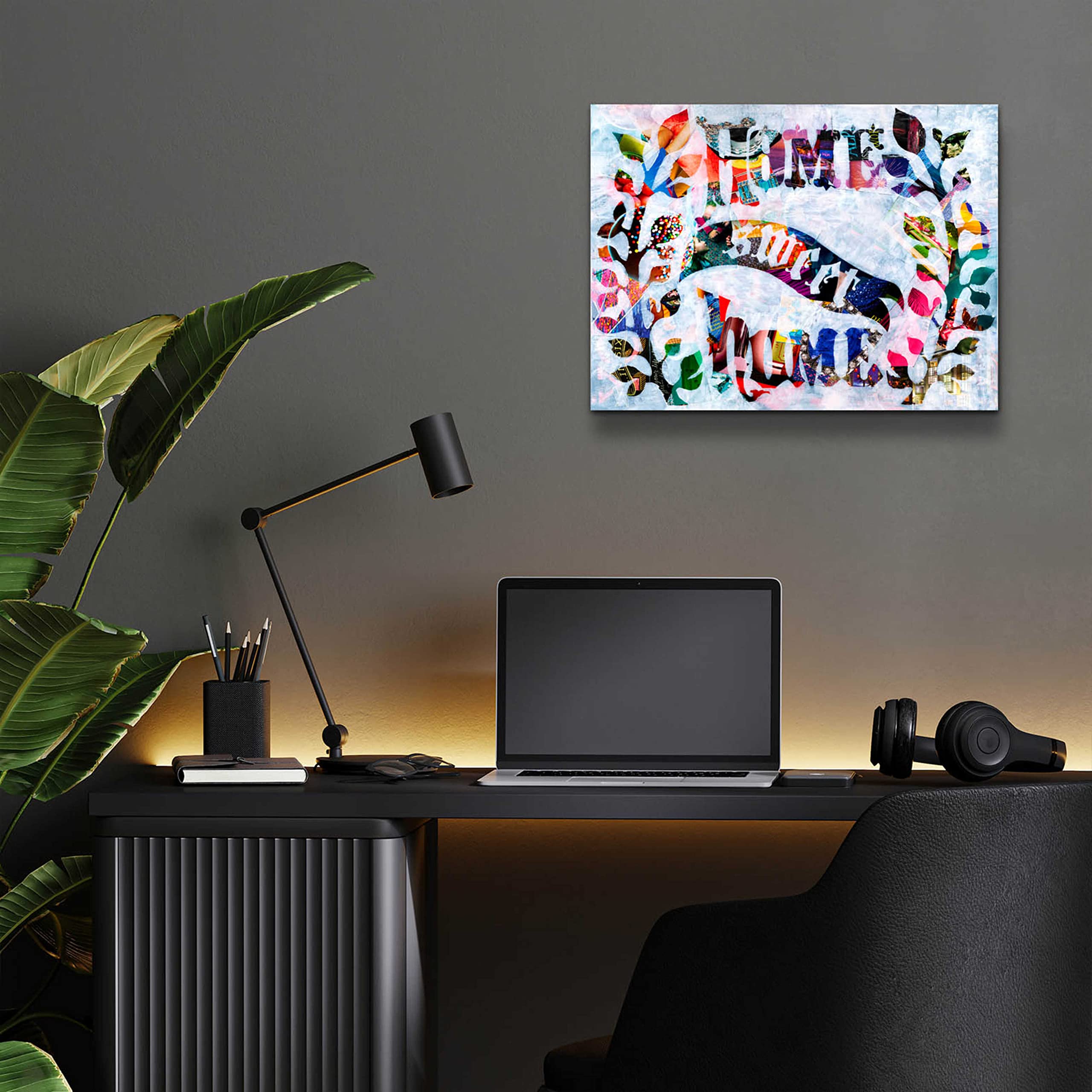 Epic 'Home Sweet Home' Acrylic Glass Wall Art by Artpoptart - 16