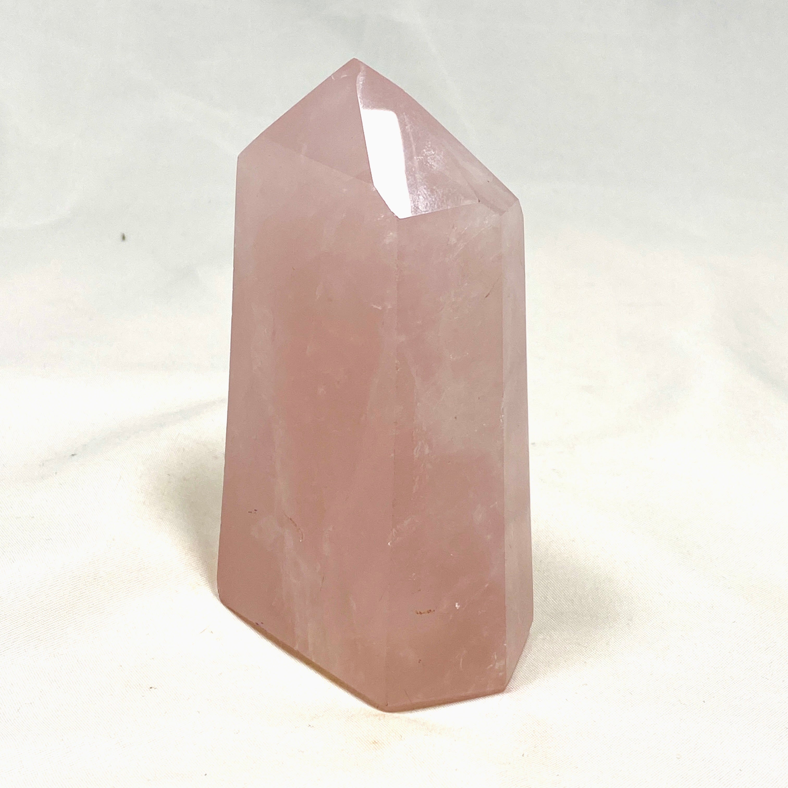 Natural Rose Quartz Crystal CR3704 - Healing Stone for Love & Harmony | Perfect for Meditation, Jewelry Making & Home Decor