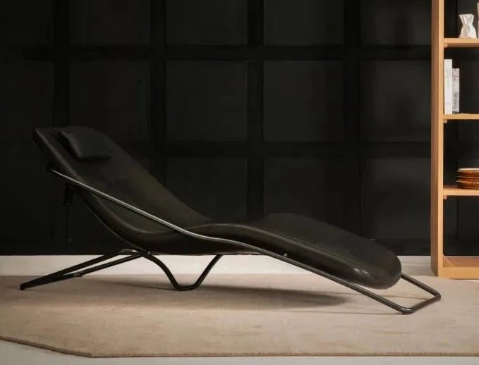 Driade Wireflow Chaise Lounge Chair - Modern Indoor/Outdoor Chaise Lounge for Living Room, Patio, or Poolside Relaxation