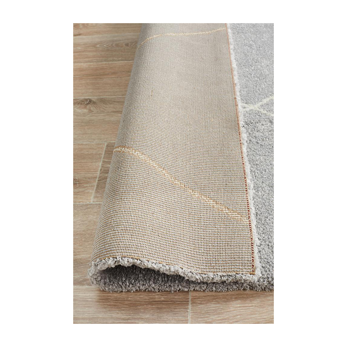 Broadway 931 Silver Area Rug - Soft Plush Shag Carpet for Living Room, Bedroom, or Office Decor