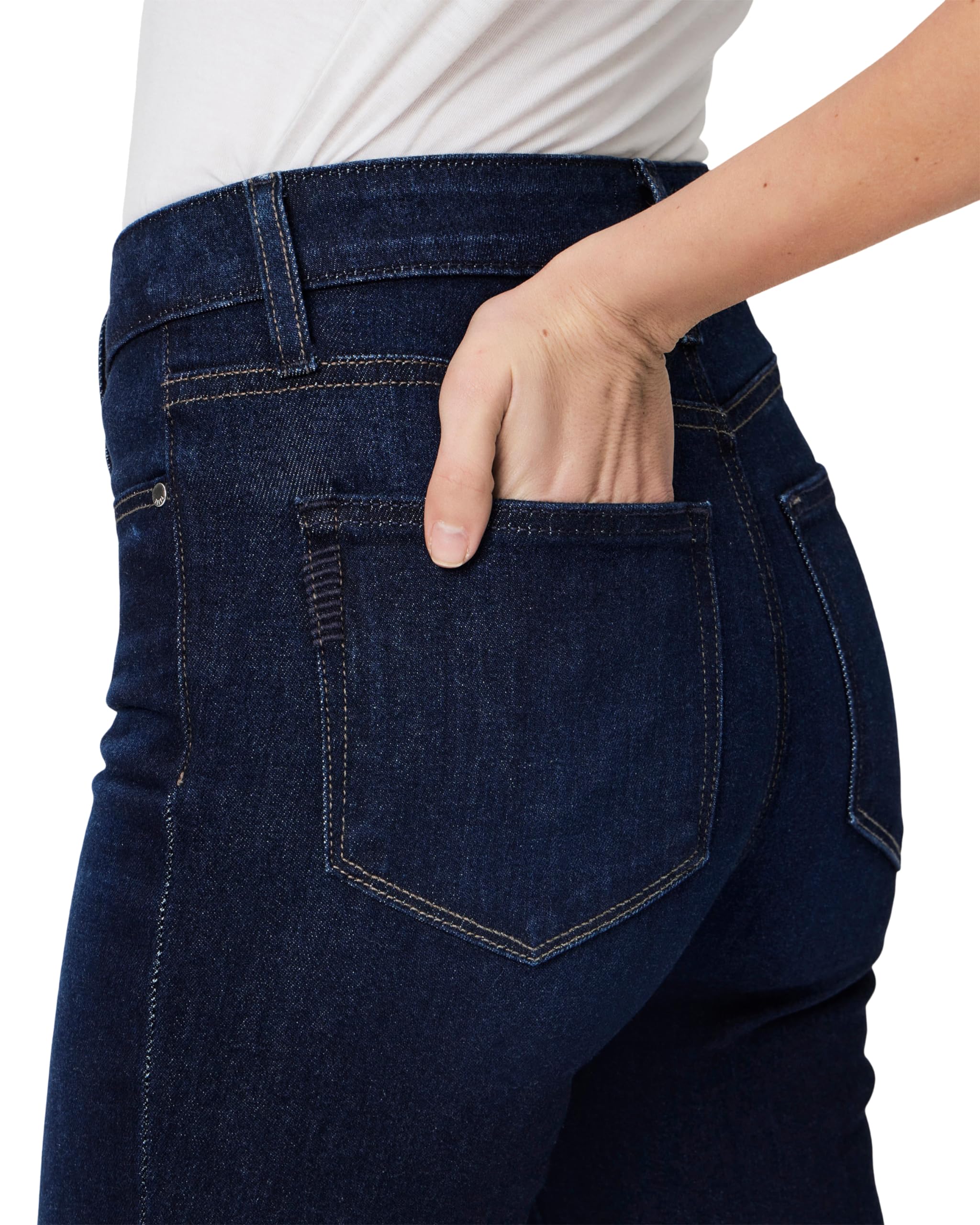 PAIGE Women's Genevieve Fog Luxe Coating Jeans - High Waist Skinny Denim Pants for Casual & Night Out | Perfect for Date Night, Office Wear & Weekend Styling