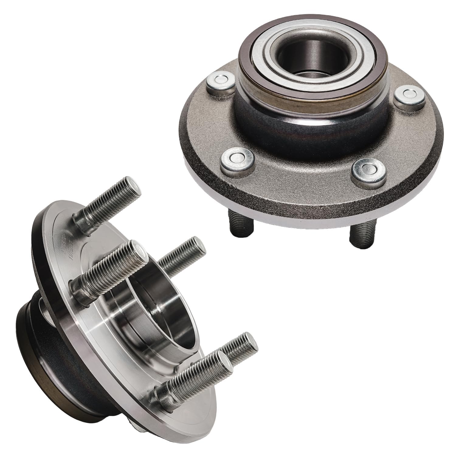 Detroit Axle - 5pc Front Rack and Pinion Kit for Chrysler 300 Dodge Charger Magnum Challenger 2WD | 2 Outer Tie Rods, 2 Wheel Bearings & Hubs, 1 Power Steering Rack | Replacement Parts for Smooth Steering & Enhanced Control | Perfect for DIY Repairs & Professional Mechanics