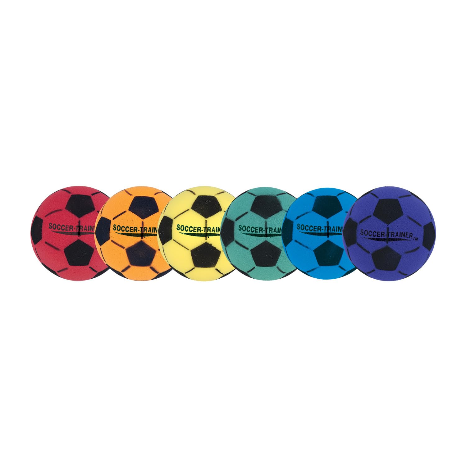 Champion Sports FSBSET Ultra Foam Soccer Ball Set - Soft Training Soccer Balls for Kids & Adults - Perfect for Backyard Practice, Indoor Games & Youth Soccer Training
