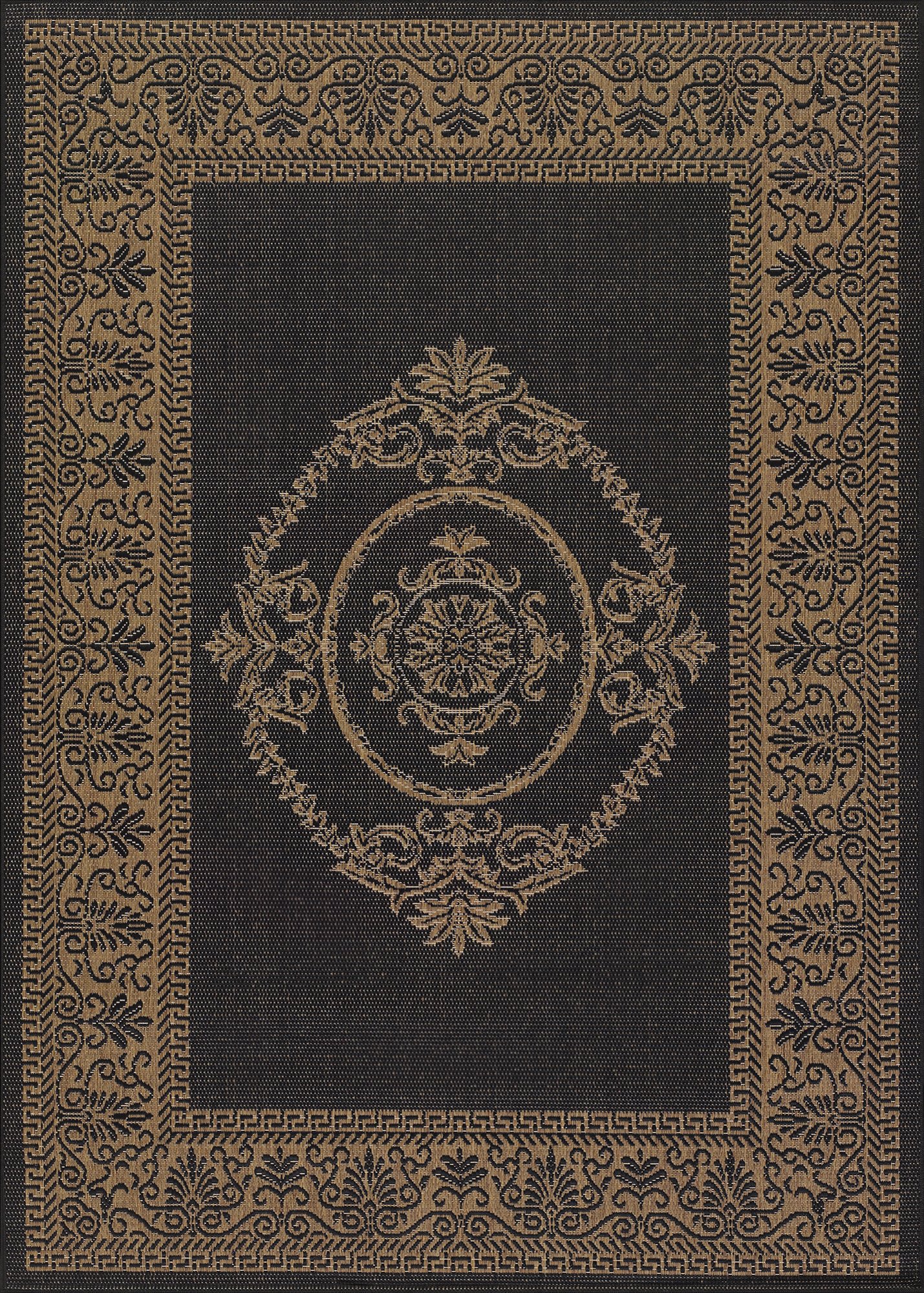 Couristan Recife Antique Medallion Indoor/Outdoor Rug 8'6