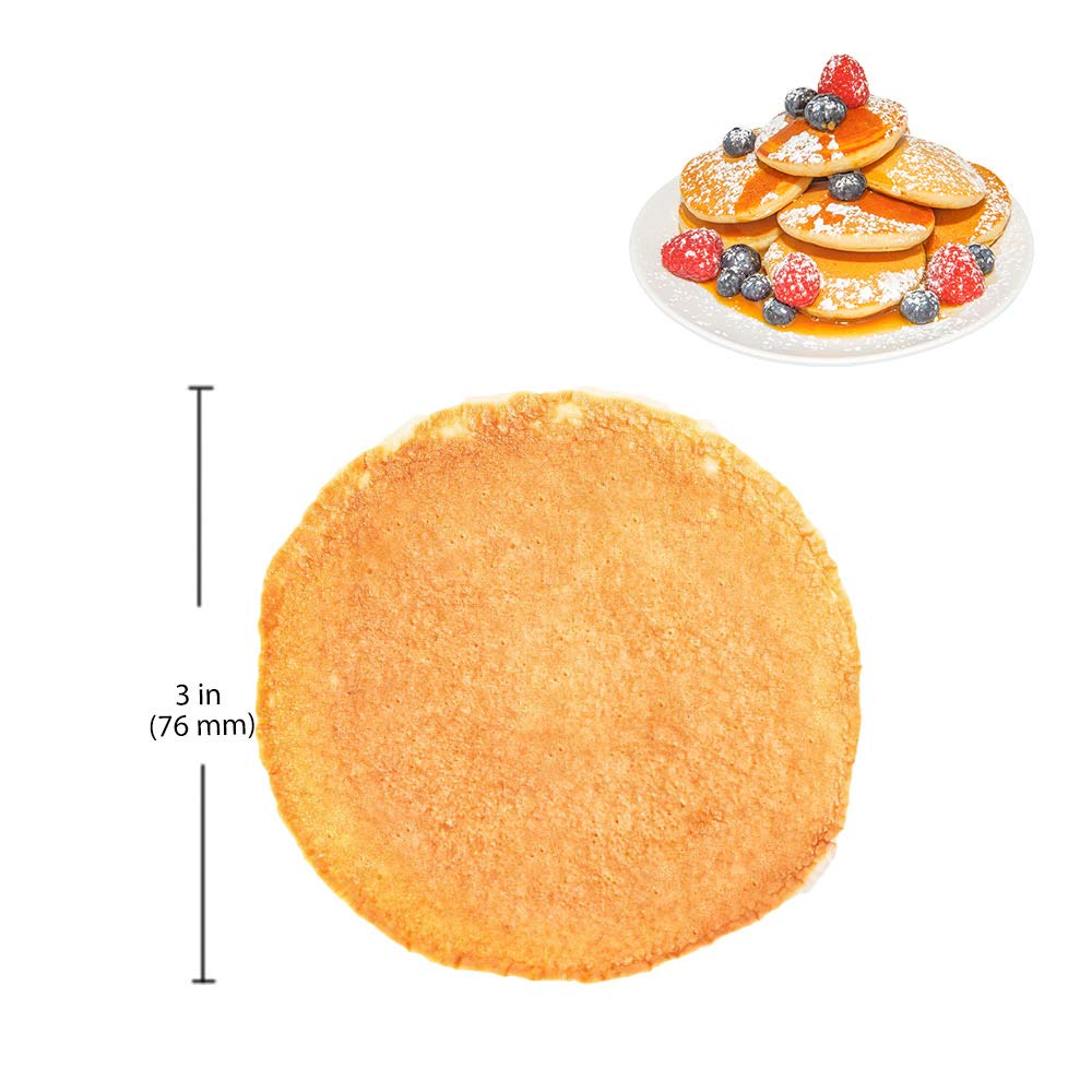 ALDKitchen Mini Dutch Pancake Maker - Poffertjes Machine with 9 Nonstick Cavities | 110V Electric Griddle for 9 Big Pancakes | Perfect for Breakfast, Brunch & Party Snacks