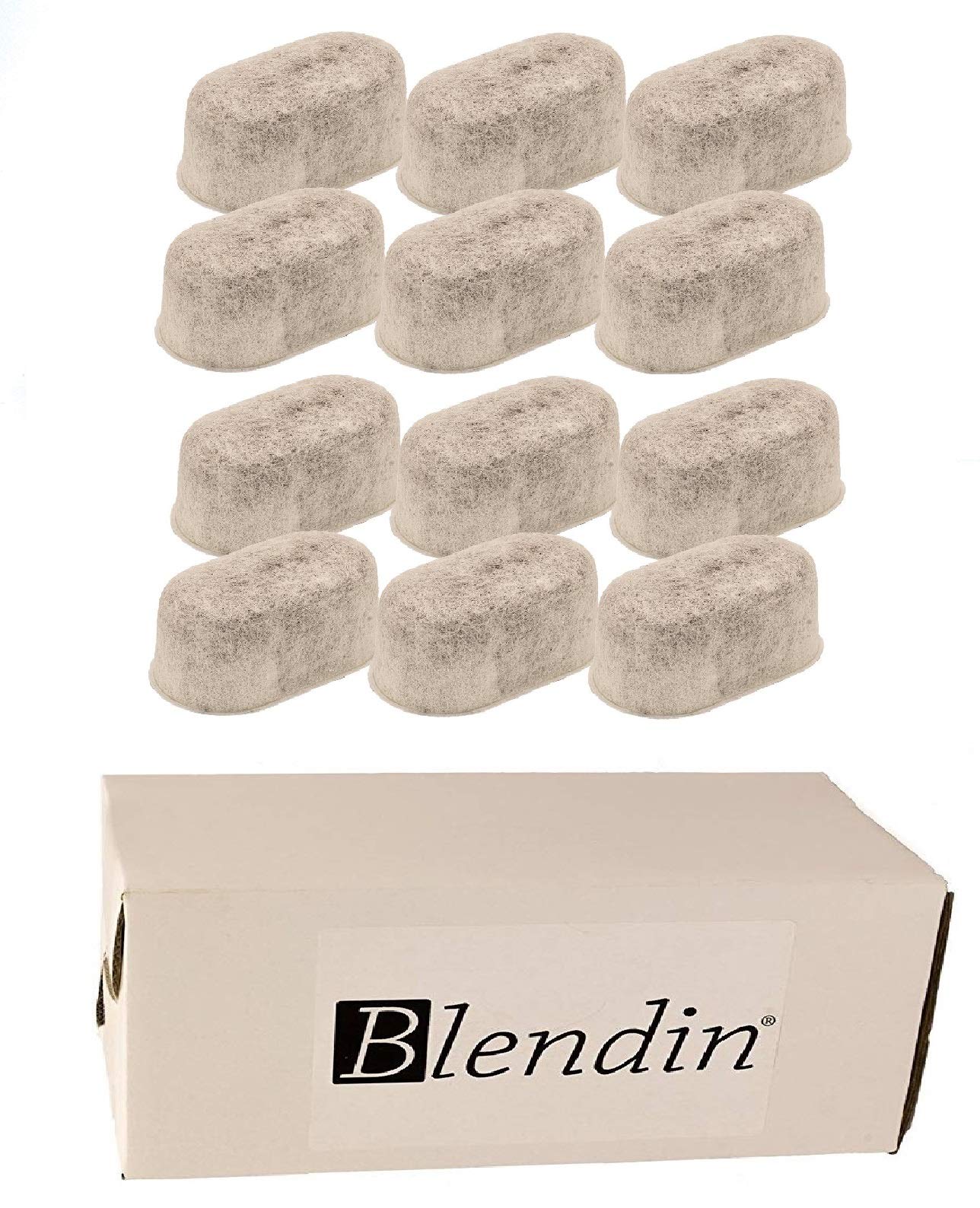**Blendin Replacement Ion Exchange Resin Water Filters 12 Pack – Compatible with Breville BWF100 Espresso Machines – Improve Water Taste & Prevent Scale Build-Up for Perfect Coffee & Espresso**