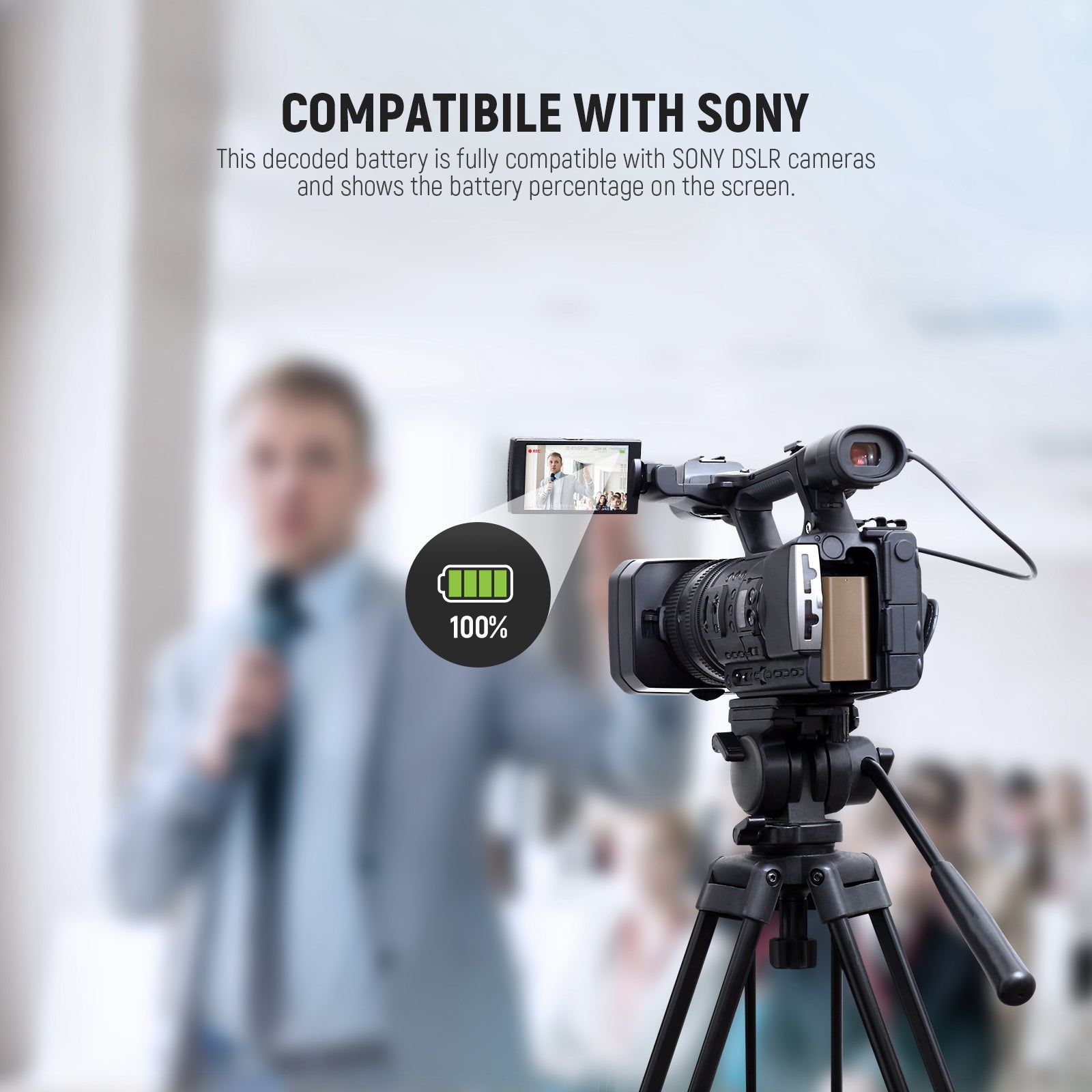 NEEWER NP-F550 3500mAh Rechargeable Battery for Sony Cameras - Perfect for Photography, Videography & Travel (2-Pack)