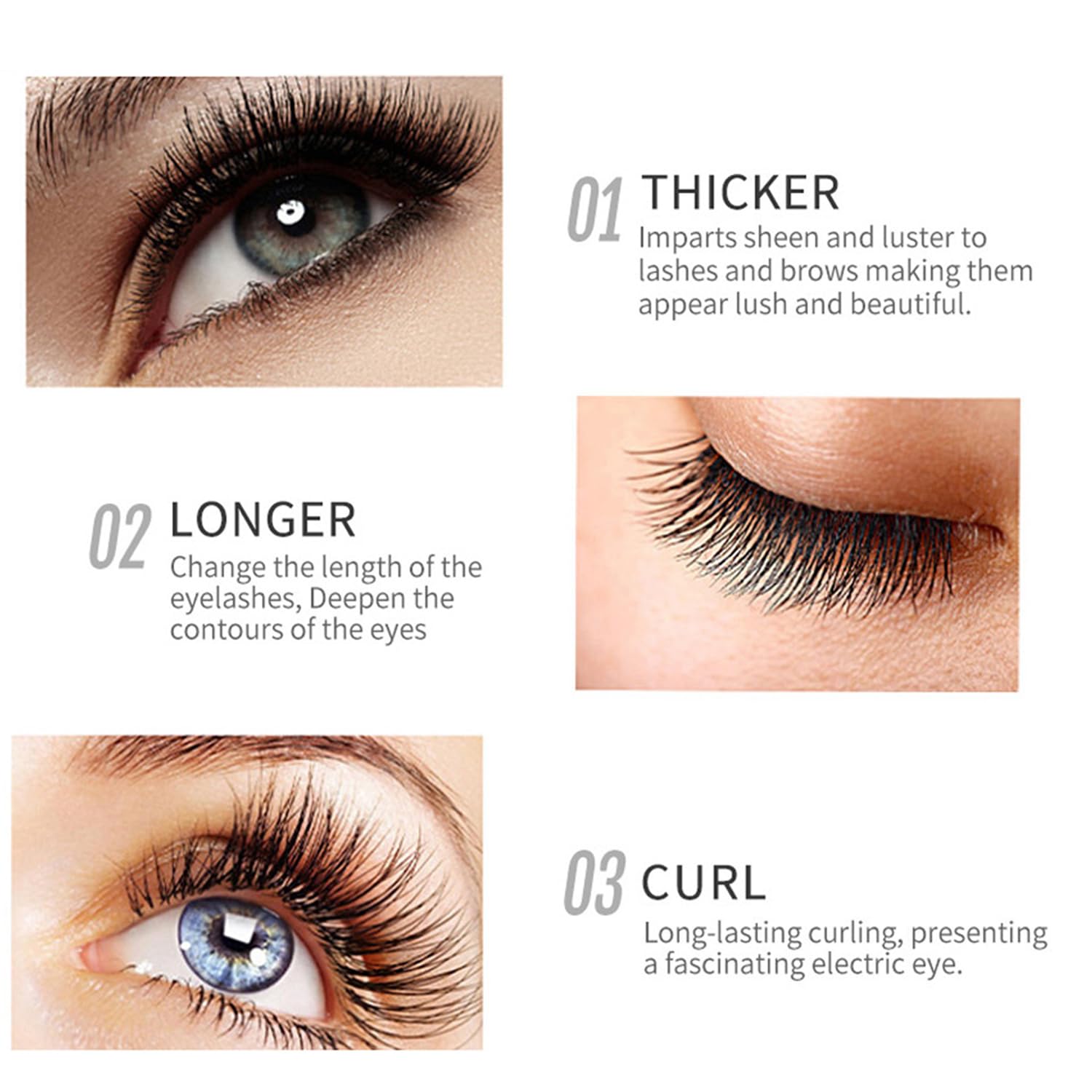 Eyelash Growth Serum for Longer, Thicker & Healthier Lashes - Natural Lash Enhancer for Fuller Eyelashes | Perfect for Daily Use, Special Occasions & Enhancing Natural Beauty