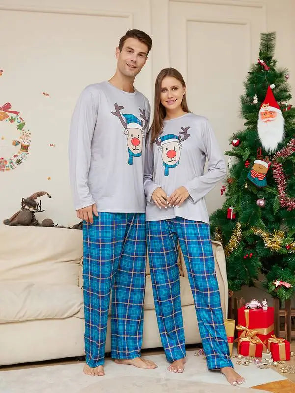 Funny Matching Christmas Pajamas Sets for Family - Cozy Holiday Sleepwear for Couples, Kids & Adults - Perfect for Christmas Morning Photos & Festive Gatherings