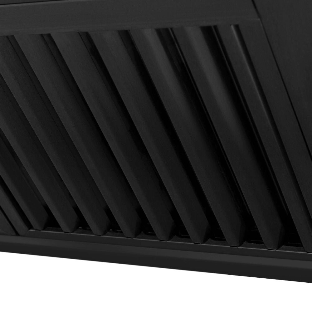 ZLINE Autograph Edition 30-inch Black Stainless Steel Kitchen Package - Dual Fuel Range, Range Hood, Dishwasher & Refrigerator with External Water Dispenser & Polished Gold Accents (4AKPR RABRHDWV30 G) | Premium Luxury Kitchen Appliances for Modern Homes & Gourmet Cooking