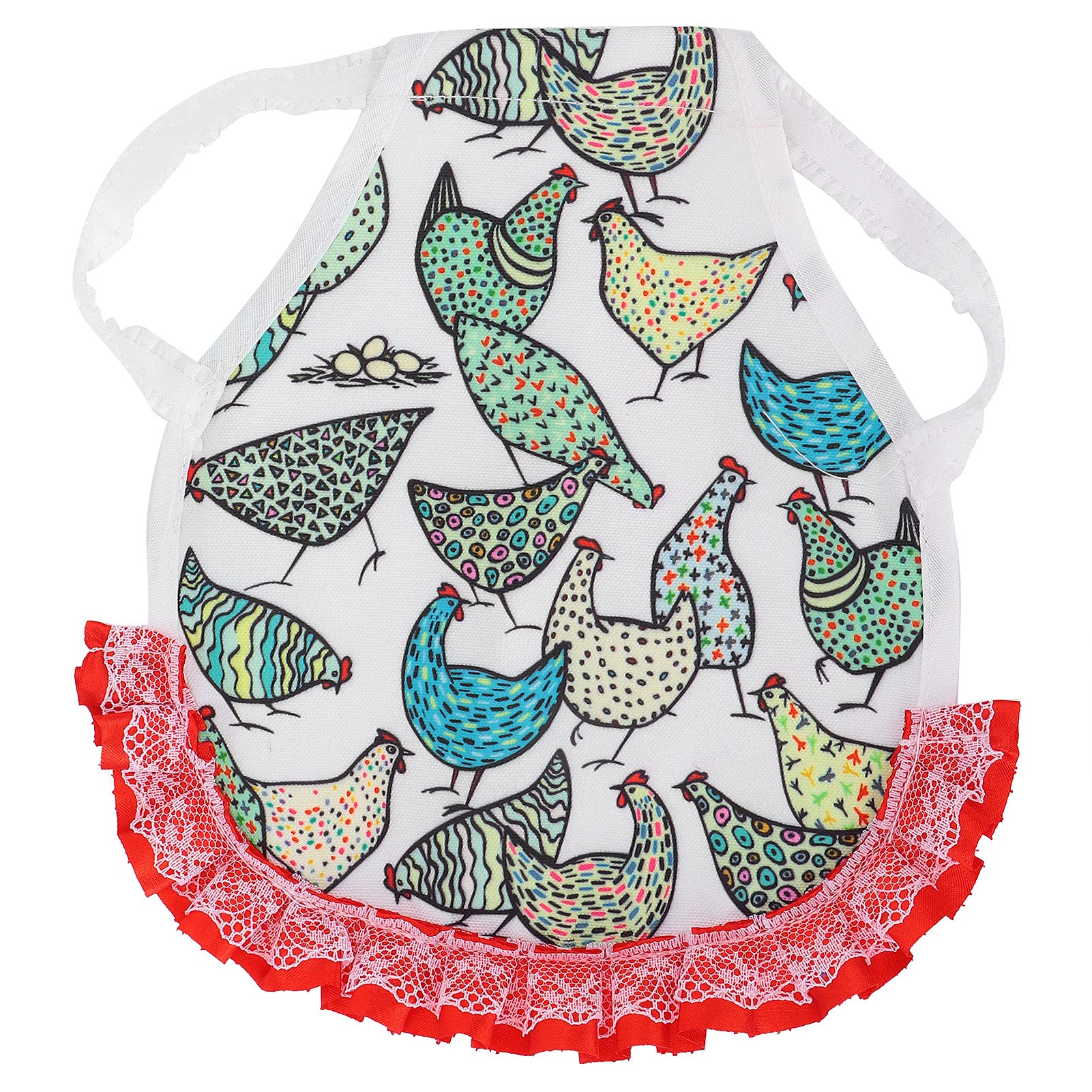 Colorful Chicken Apron - Adjustable Chicken Saddles for Hens, Ducks & Geese | Enhance Poultry Appearance & Protection | Perfect for Backyard Farming & Poultry Shows