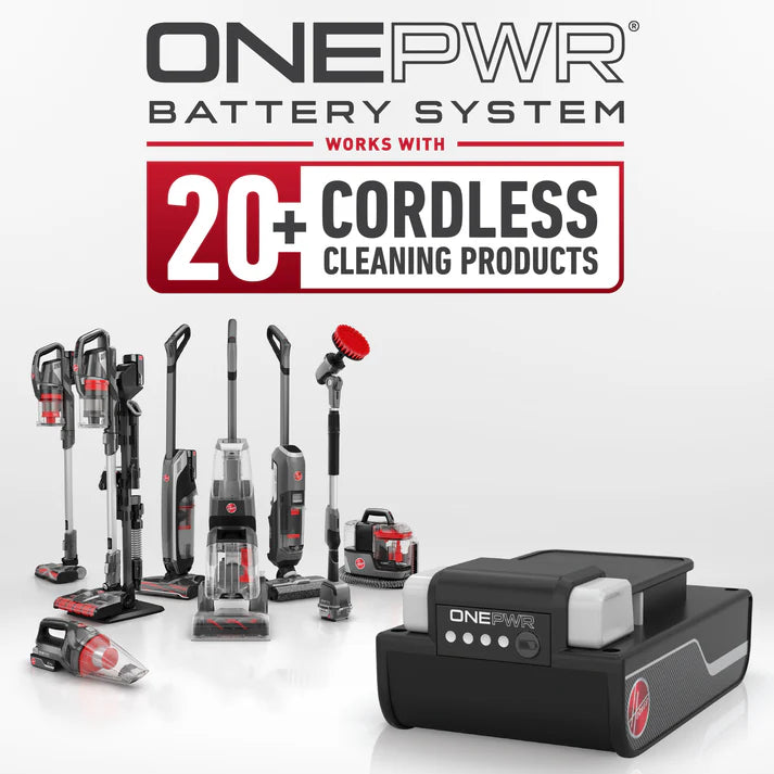 ONEPWR Cordless Telescoping Scrubber - Electric Power Scrubber for Deep Cleaning Bathrooms, Kitchens, Tiles & Grout - Rechargeable Cleaning Brush with Extendable Handle for Hard-to-Reach Areas