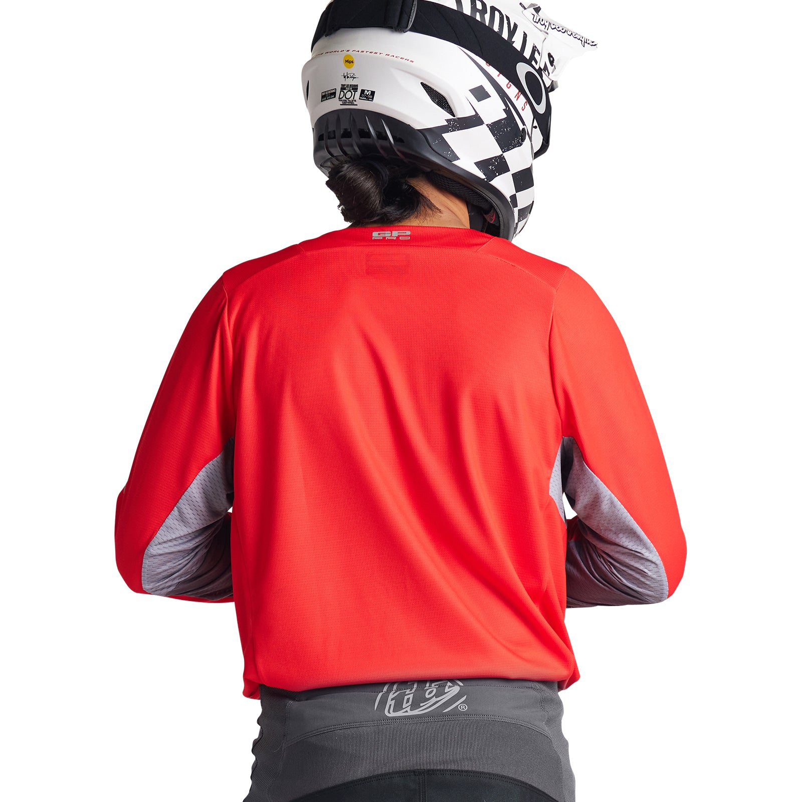 GP Pro Jersey Icon Red & Gray - Premium Performance Sports Jersey for Men & Women - Perfect for Football, Basketball, and Outdoor Activities