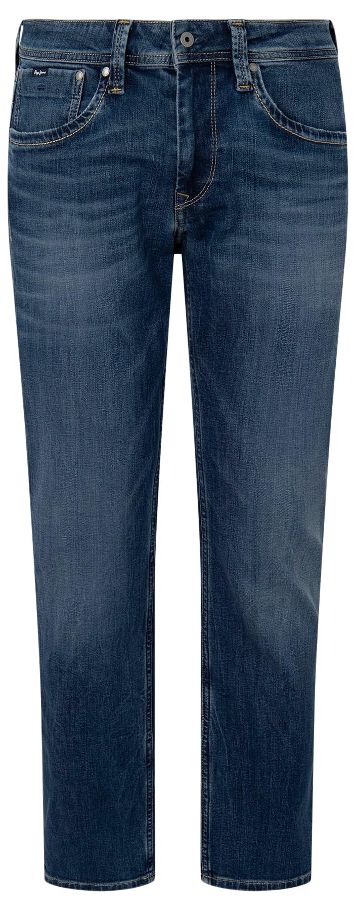 Pepe Jeans Cash 36 Denim Jeans for Men - Slim Fit Stretch Comfortable Casual Pants | Perfect for Everyday Wear, Office & Night Out
