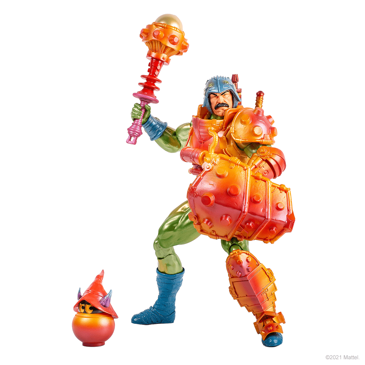 Masters of the Universe Man At Arms 1/6 Scale Action Figure - MOTUbi Variant Collectible for Display & Role Play | Perfect for Fans, Collectors & Home Decor