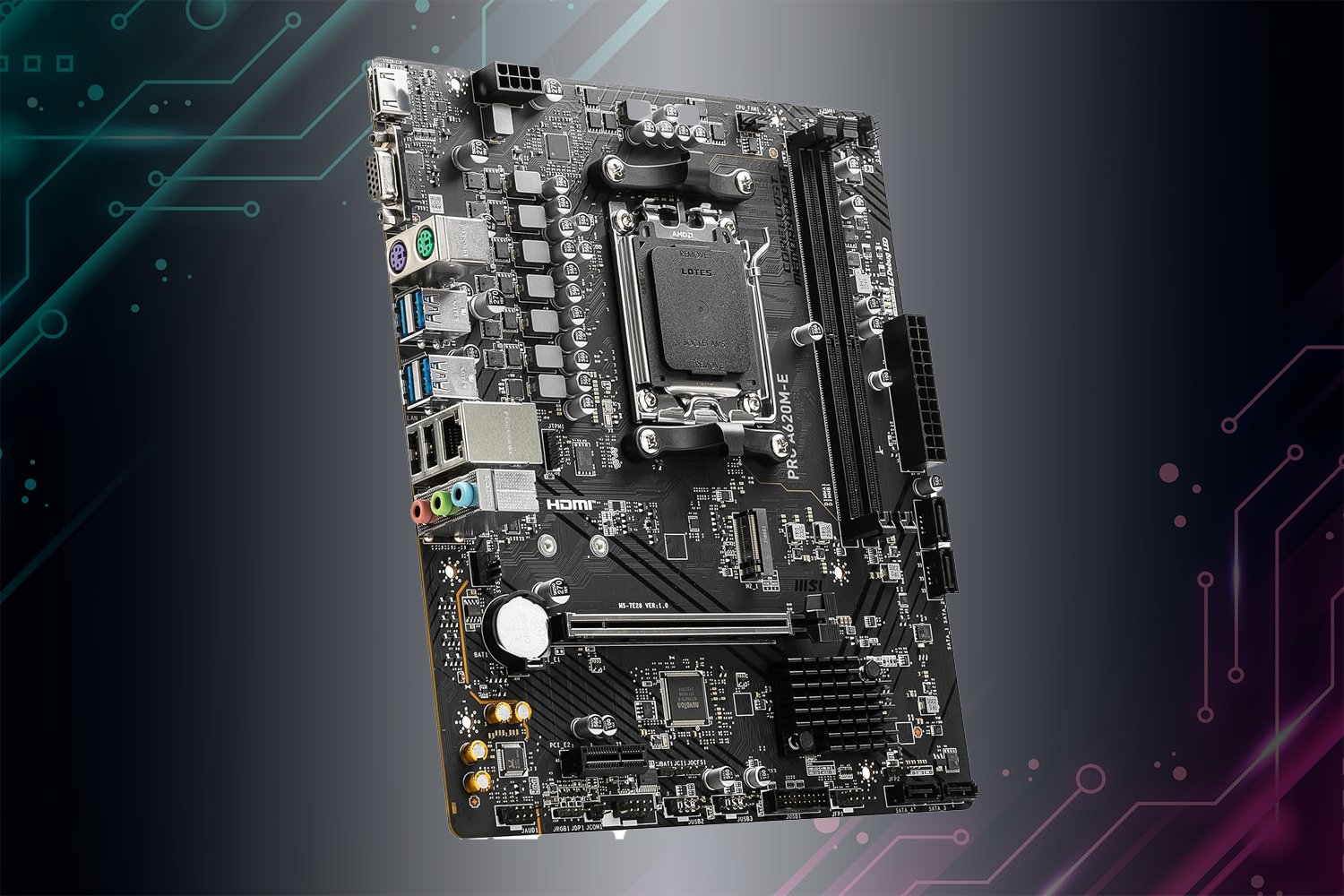 ASRock B650M Pro RS WiFi AM5 DDR5 Micro ATX Motherboard - Gaming PC Build, Streaming & Content Creation