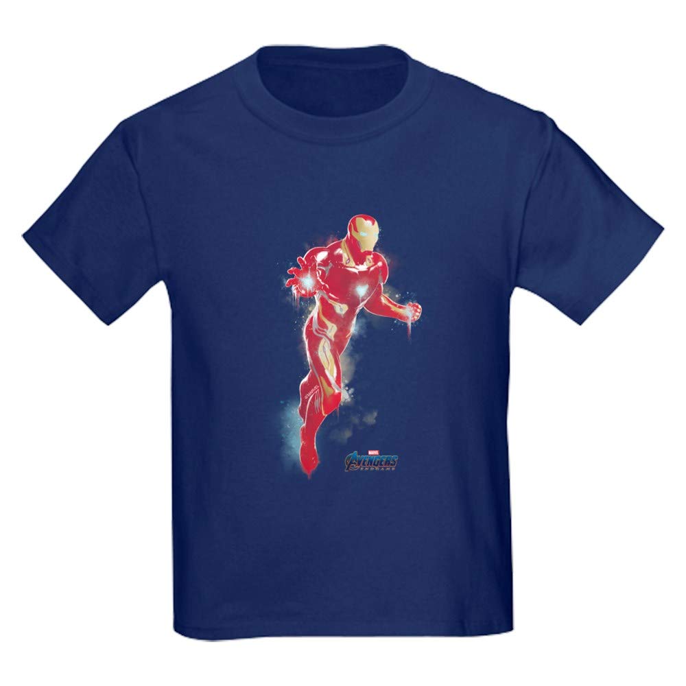 Iron Man Kids Dark T-Shirt - Youth Superhero Tee for Boys & Girls | Perfect for Birthday Gifts, Cosplay & Marvel Fan Events