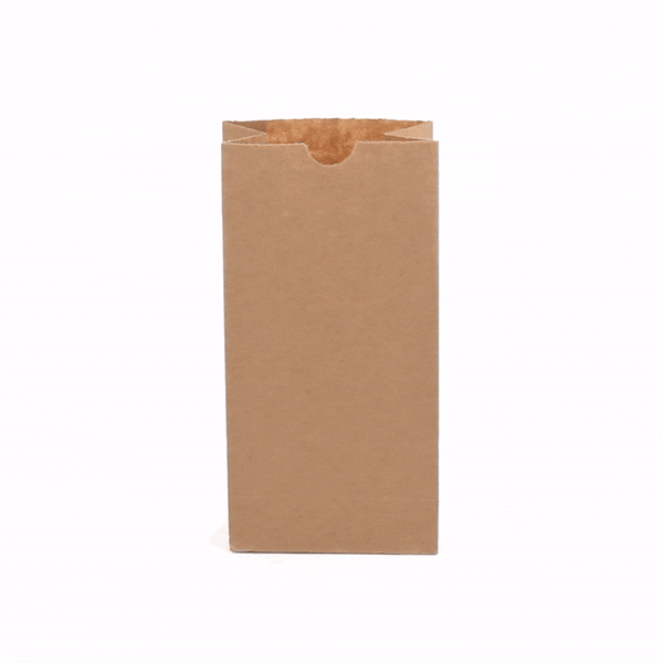 Premium Kraft Paper Bags 2 lb Capacity - 4.25