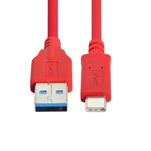 USB 3.1 Type C to USB 3.0 Adapter Cable - USB-C Male to USB-A Male OTG Data Transfer Cord (30cm/1ft) for Laptop, Smartphone, Tablet - Perfect for Charging, File Transfer & Device Connectivity